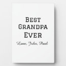 Buscar padre placas fotograbadas Mejor abuelo jamás