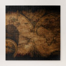 Buscar mapa viejo del mundo puzzles Cartografía