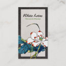 Buscar lotos tarjetas de visita Terapia de masaje