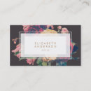 Buscar flores tarjetas de visita Floral