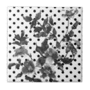 Buscar rosa blanco y negro azulejos Flor