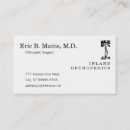 Buscar torcido tarjetas de visita Médico