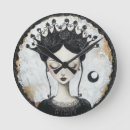 Buscar vampiro relojes de pared Oscuro