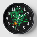 Buscar miniatura relojes de pared Verde