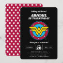 Buscar dc comics invitaciones Mujer maravilla