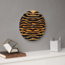 Buscar tigres relojes de pared Rayas