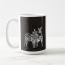 Buscar cebra tazas Negro