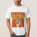 Buscar del tocino camisetas El cocinar