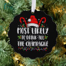 Buscar bebida la tarjetas de navidad Fiesta