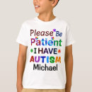 Buscar del autismo niño camisetas General y unisex