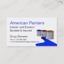 Buscar interiores residenciales tarjetas de visita Pintores