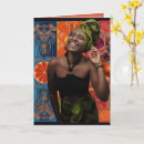 Buscar mujeres africanas tarjetas Afroamericana
