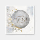 Buscar azul y plata servilletas Invitados