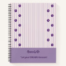 Buscar flor violeta cuadernos Para ella