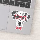 Buscar dalmatian pegatinas Rojo