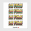 Buscar las vegas pegatinas parachoque Retro