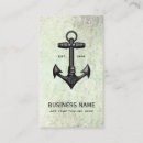 Buscar ancla negra tarjetas de visita Marinero