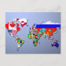 Buscar mapa de la bandera postales América