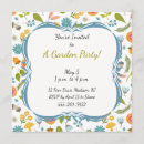 Buscar jardín invitaciones Fiesta de jardín