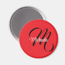Buscar rojo y negro imanes Blanco