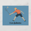 Buscar badminton postales Raqueta