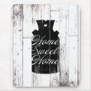 Buscar casa blanca alfombrillas de raton Vintage