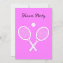 Buscar raqueta invitaciones Amante del tenis