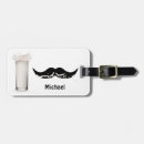 Buscar mustache etiquetas para maletas Hipster