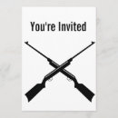 Buscar rifle invitaciones Fiesta