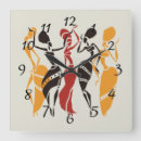 Buscar mujer africana relojes de pared Tribal