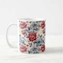 Buscar toile de jouy tazas Flores