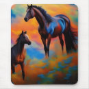 Buscar caballos coloridos alfombrillas de raton Naturaleza