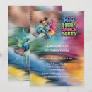 Buscar hip hop invitaciones Chica