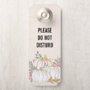 Buscar calabazas colgadores de puertas Otoño