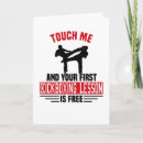 Buscar el kickboxing tarjetas Kickboxer