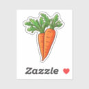 Buscar zanahoria pegatinas Vegetal