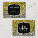 Buscar oro plateado tarjetas de visita Joder