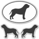 Buscar inglés pegatinas parachoque Perro