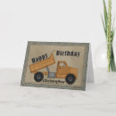 Buscar camión volquete tarjetas Para niños