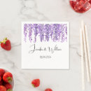 Buscar wisteria servilletas Glicinia