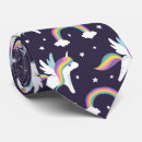 Buscar unicornio del kawaii corbatas Lindo
