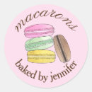 Buscar macarons pegatinas Panadería