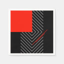 Buscar rayas de plata servilletas Rayado