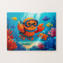 Buscar buceadores puzzles Arrecife de coral
