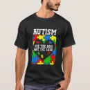 Buscar capaz camisetas Autista