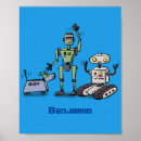 Buscar robots lindos posters Retro