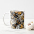 Buscar mariposa gris tazas Blanco
