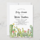 Buscar cactus invitaciones Cactus baby ducha