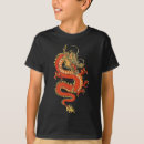 Buscar arte oriental camisetas Dragón