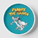 Buscar cerebro relojes de pared Pinky y el cerebro